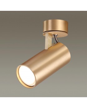 3876/1C HIGHTECH ODL19 265 золотистый Потолочный светильник GU10 1*50W 220V KIKO-foto3