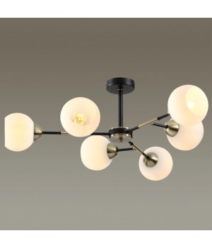 4595/6C COMFI 197 черный, бронза Люстра Потолочная E27 6*40W 220V ROWAN-foto3