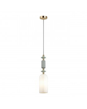 4861/1A CLASSIC ODL_EX21 75 золото/разноцветн./керамика/стекло Подвес E14 1*40W CANDY-foto6