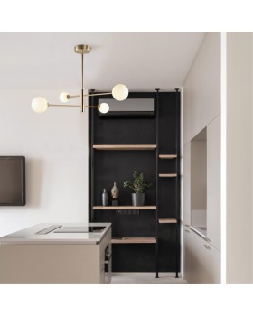 4418/4C MODERNI LN19 073 золотой Люстра на штанге G9 4*40W 220V ESTELLE-foto4