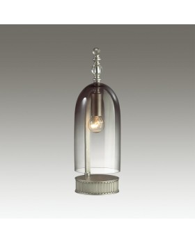 4882/1T NEO ODL_EX22 61 серебристый/дымчатый/стекло Настольная лампа E14 1*40W BELL-foto4