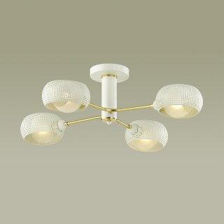 4531/4C MODERNI LN21 137 белый, матовое золото Люстра потолочная E14 4*40W 220V NOELLE-foto4
