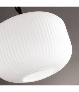 4754/1 PENDANT ODL21 347 белый/черный Подвес E27 60W ROOFI-foto6