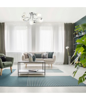 4539/5C COMFI LN21 064 хром Люстра потолочная E14 5*40W 220V POLLY-foto3