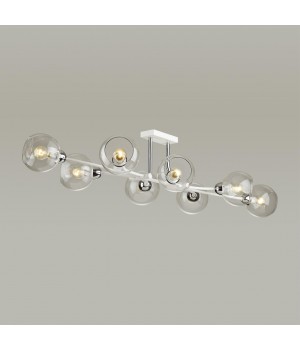 4517/8C MODERNI LN20 087 белый, хром Люстра потолочная E14 8*40W 220V ALANA-foto4