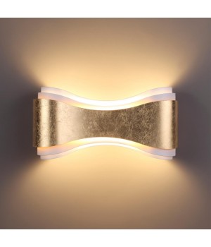 3894/8WG HIGHTECH ODL20 181 золотистый/металл Настенный светильник LED 3000K 8W 220V FARFI-foto4