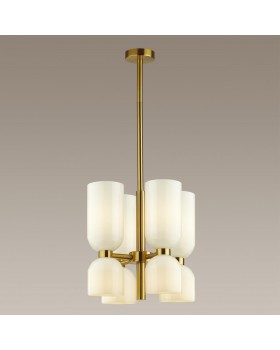 4798/8 MIDCENT ODL21 401 бронзовый/белый Люстра E14 8*60W ORINOCO-foto4