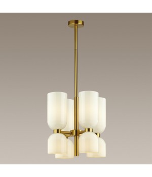 4798/8 MIDCENT ODL21 401 бронзовый/белый Люстра E14 8*60W ORINOCO-foto4