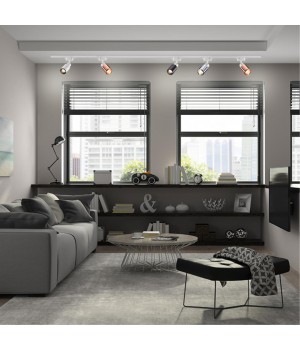 370522 KONST NT19 жемчужный черный Плафон к артикулам 370517, 370518 UNITE-foto3