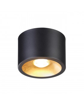 3875/1CL HIGHTECH ODL19 207 черный с золотом Потолочной накладной светильник GU10 1*50W 220V GLASGOW-foto3