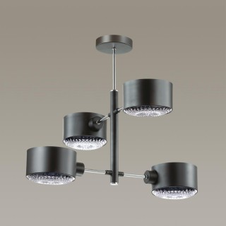 3741/4C MODERNI LN19 85 чёрный, хром Люстра потолочная E14 4*60W 220V JARED-foto3