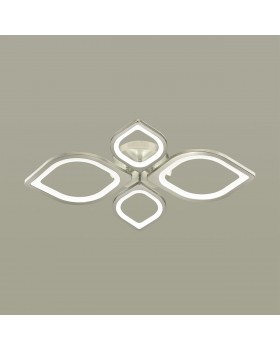 4582/99CL LEDIO LN21 021 никель Люстра потолочная диммир. с ДУ + LampSmart LED 116W 3000-6000К 4102Лм 220V HONEY-foto3