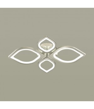 4582/99CL LEDIO LN21 021 никель Люстра потолочная диммир. с ДУ + LampSmart LED 116W 3000-6000К 4102Лм 220V HONEY-foto3