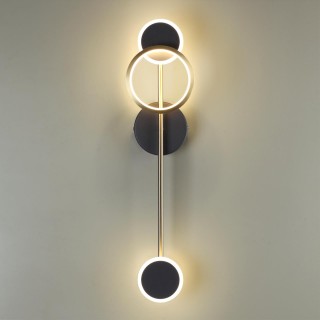 4321/16WL MIDCENT ODL22 169 металл/черный с бронзой Настенный светильник IP20 LED 16W 555Лм 3000K DENZEL-foto3