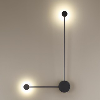 3900/10WB HIGHTECH ODL20 133 черный/металл Настенный светильник LED 4000K 10W 220V SATELLITE-foto4