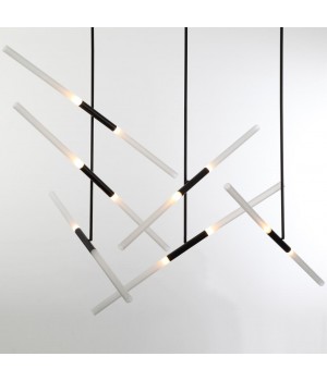 4307/2 HIGHTECH ODL22 115 черный Потолочный светильник IP20 G9 2*40W SOHO-foto4