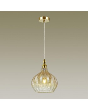 4707/1 PENDANT ODL20 355 янтарный/бронзовый Подвес E27 60W 220V LASITA-foto3