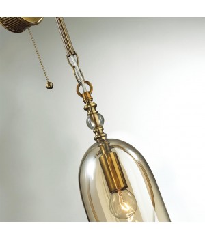 4892/1W NEO ODL_EX22 63 бронзовы/коньячный/стекло Бра с выкл. E14 1*40W BELL-foto7