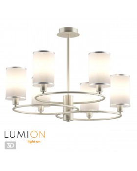 4431/6C NEOCLASSI LN20 174 никель, белый Люстра потолочная E14 6*40W 220V AVERY-foto5