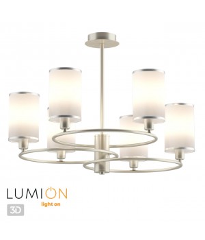 4431/6C NEOCLASSI LN20 174 никель, белый Люстра потолочная E14 6*40W 220V AVERY-foto5