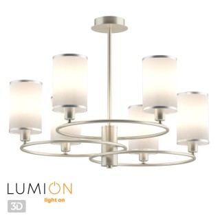 4431/6C NEOCLASSI LN20 174 никель, белый Люстра потолочная E14 6*40W 220V AVERY-foto5