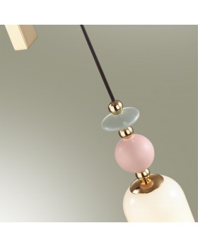 4861/1WA CLASSIC ODL_EX21 73 золото/разноцветн./керамика/стекло Бра E14 1*40W CANDY-foto7