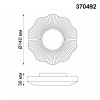 370492 SPOT NT19 303 белый/серебро Встраиваемый светильник IP20 GU10 50W 220V PATTERN