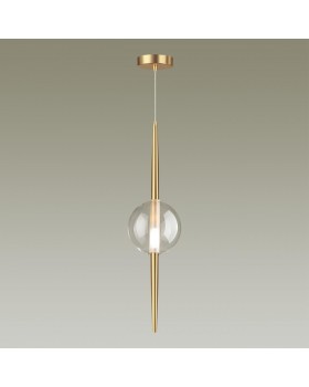 4981/1 PENDANT ODL22 357 бронзовый/прозрачный/стекло Подвес G9 1*5W LAZIA-foto4