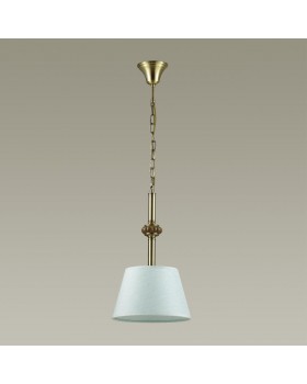 4430/1 CLASSI LN20 111 античная бронза, голубой, керамический декор Подвес E14 1*40W 220V MATILDA-foto3