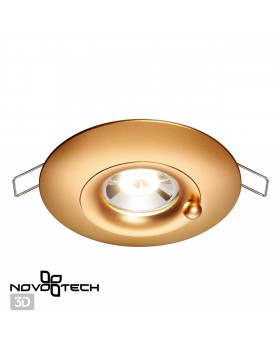 370791 SPOT NT21 293 матовое зодото Светильник встраиваемый влагозащищенный IP44 GU10 50W 220V WATER-foto4