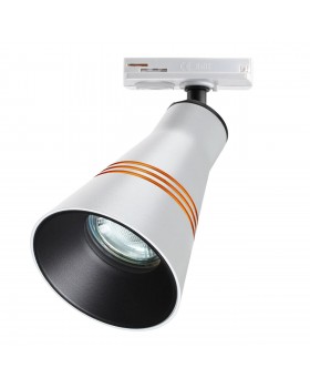 370858 PORT NT22 066 белый Светильник трековый однофазный двухжильный IP20 GU10 9W 220V SOBIT-foto6