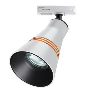 370858 PORT NT22 066 белый Светильник трековый однофазный двухжильный IP20 GU10 9W 220V SOBIT-foto6