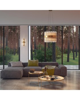 4786/12A HALL ODL21 456 золото/металл/стекло Люстра E14 12*40W VIKETA-foto3