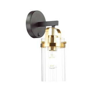 4653/1W COUNTRY ODL20 503 черный/золотой/прозрачный Бра с выкл. E27 60W 220V KOVIS-foto6