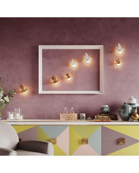 4310/3WL HIGHTECH ODL22 199 белый гипс Настенный светильник IP20 LED 3W 122Лм 3000K COLOMBELLA-foto3