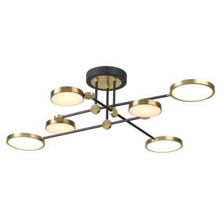 4320/60CL MIDCENT ODL22 167 металл/черный с бронзой Потолочный светильник IP20 LED 55W 2615Лм DENZEL-foto5