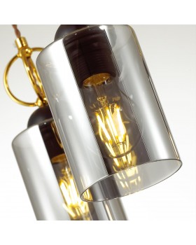 4657/1W COUNTRY ODL20 493 черный/золотой/дымчатый Бра с выкл. E27 60W 220V OPIKA-foto7