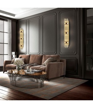 4854/6W HALL ODL_EX21 47 золото/стекло Настенный светильник E14 6*40W высота 1300см EMPIRE-foto3