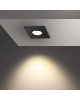 370805 SPOT NT22 287 черный Светильник встраиваемый влагозащищенный IP44 GU10 50W 220V AQUA-foto3