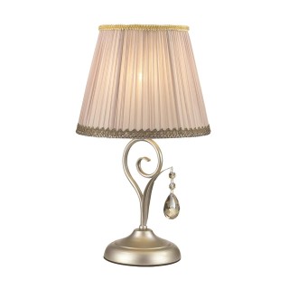 3924/1T CLASSIC ODL18 469 мат.серебро/хрусталь Настольная лампа IP20 E14 40W 220V MARIONETTA-foto5