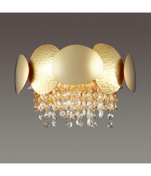 4636/2W CLASSIC ODL20 489 золото/хрусталь/металл Бра G9 2*40W 220V ULLA-foto4