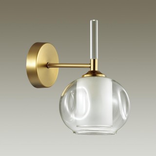 4432/1W MODERNI LN20 097 античный коричневый, стекло Бра E14 1*40W 220V HAZEL-foto3