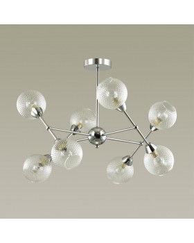 4438/8C MODERNI LN20 085 хром, стекло Люстра на штанге E14 8*40W 220V EVERLY-foto3