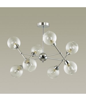 4438/8C MODERNI LN20 085 хром, стекло Люстра на штанге E14 8*40W 220V EVERLY-foto3