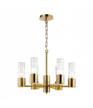 4841/6 HALL ODL21 401 золото/металл/стекло Люстра E14 6*40W SABANO-foto4