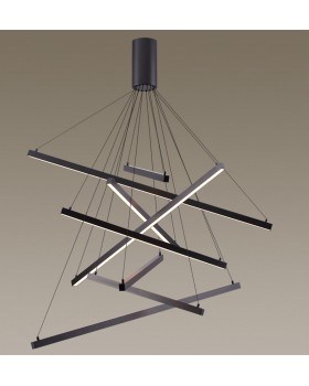 3860/96B L-VISION ODL20 142 черный/металл Подвесной светильник LED 3000K 96W 220V COMETA-foto4