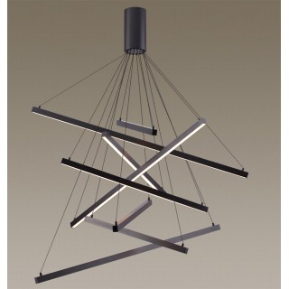 3860/96B L-VISION ODL20 142 черный/металл Подвесной светильник LED 3000K 96W 220V COMETA-foto4