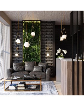 4810/1A PENDANT ODL21 351 золтой/черный/белый Подвес E14 1*40W FLARI-foto3