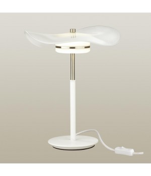 4856/10TL L-VISION ODL_EX21 67 никель/белый/стекло Настольная лампа LED 1*10W 3500K FLUENT-foto4