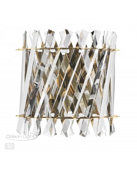 4795/2W HALL ODL21 429 золото/хрусталь Бра E14 2*40W SELVA-foto5